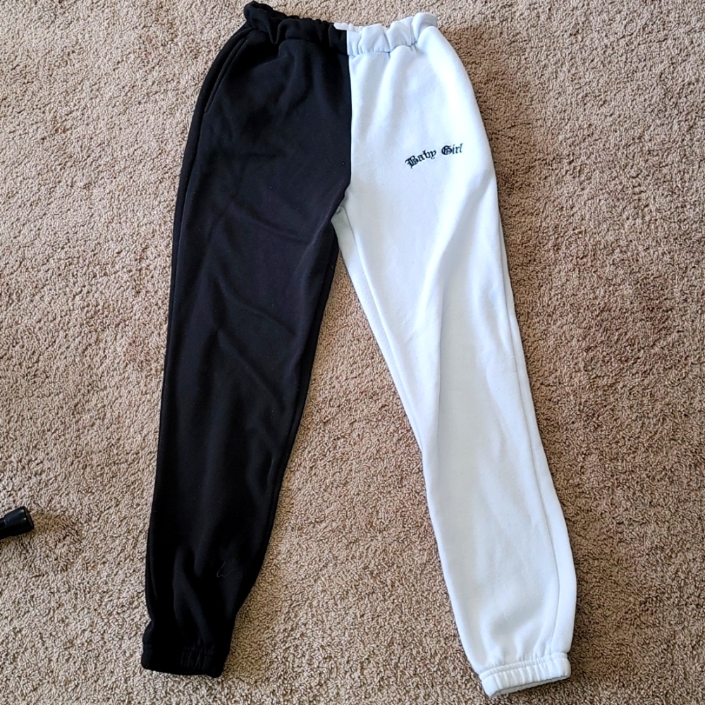 Multi colored casual joggers